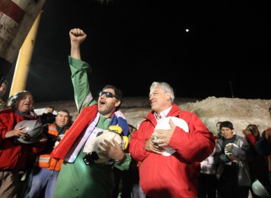 Luis Urza, the last of the miners, is freed.
