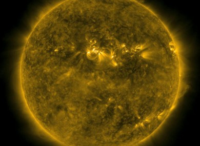 A still from the video.