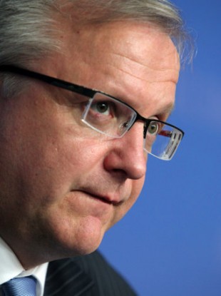EU Commissioner for Economic Affairs Olli Rehn.