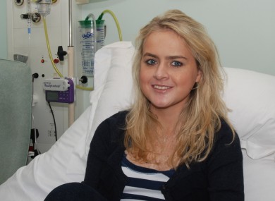 Becky Jones, who underwent a historic double-lung transplant in Manchester in May.