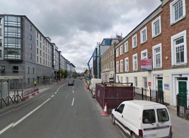 Pearse Street in Dublin (File photo)