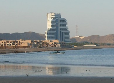 Le Meridien Al Aqah Beach Resort in UAE, where Gali worked as a salon manager and claims she was assaulted in 2008.