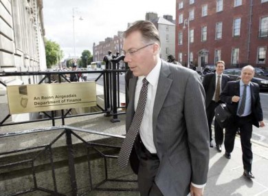 The IMF's Craig Beaumont: the IMF has lowered its forecast for growth in the Irish economy, but says it's not Ireland's own fault.