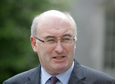 Fine Gael Minister for the Environment, Community and Local Government Phil Hogan,