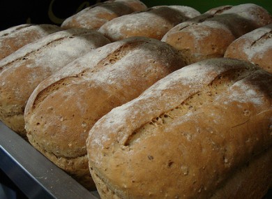 Freshly baked bread