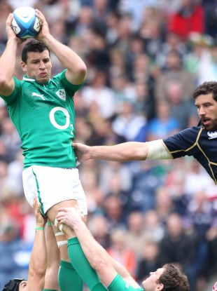 Leamy in action before this year's World Cup