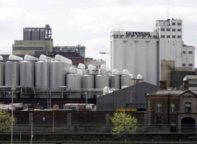 The Guinness brewery at St James's Gate will be given a €153m investment - but plants in Kilkenny and Dundalk are to close.