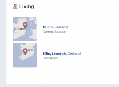 The Effin miracle that Limerick people thought they'd never see: Facebook now allows people from the Effin parish to declare it as their hometown.