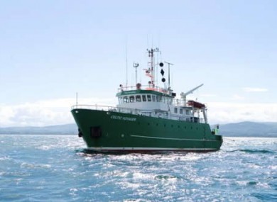 The RV Celtic Voyager was deployed to find the missing M3 buoy, but found no sign of it - because it was heading to Devon.