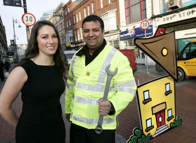 Arwen Foley, AA Roadwatch presenter and AA Patrol VJ Gangarh.