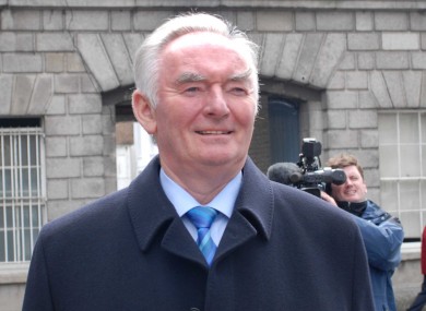 Pádraig 'Pee' Flynn at the Mahon Tribunal in 2008.