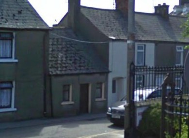 The remains were discovered at this house on Lower John Street.