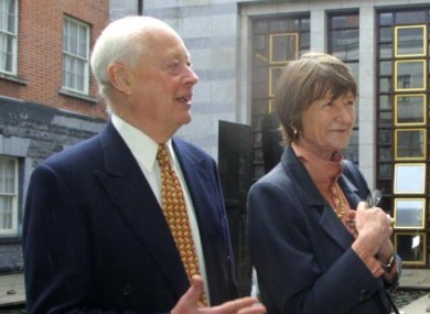 Charles Handy and his wife Elizabeth, who also has a photographic exhibition in Dublin on 28 June.