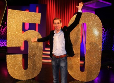 Ryan Tubridy at a photocall last night.