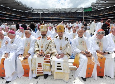 Too many MCs, not enough mics? The Eucharistic Congress via Roy Keane.