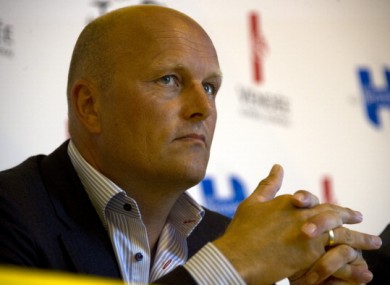 Danish cycling team Saxo Bank team manager Bjarne Riis.