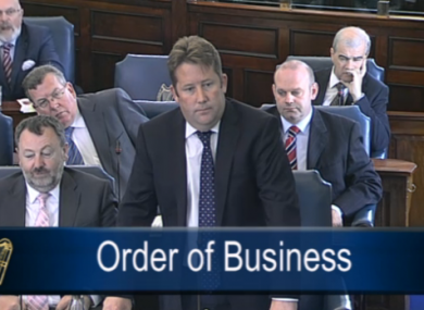 Fianna Fáil's Seanad leader Darragh O'Brien forced a series of votes on the government's proposed agenda - leading to two embarrassing defeats for the coalition.