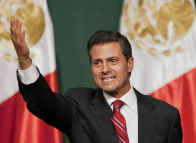 Enrique Pena Nieto is Mexico's new president-elect.