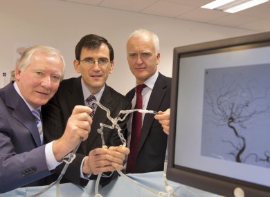 John O’Shaughnessy, Chairman, Neuravi, Eamon Brady, CEO, Neuravi and Justin Lynch, Partner, Fountain Healthcare Partners
