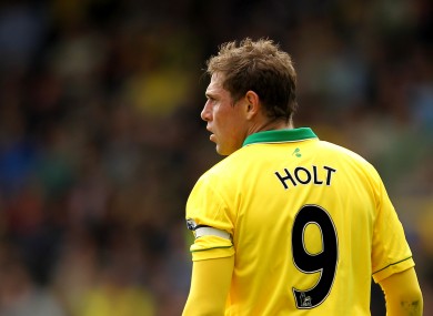 Grant Holt: staying put.