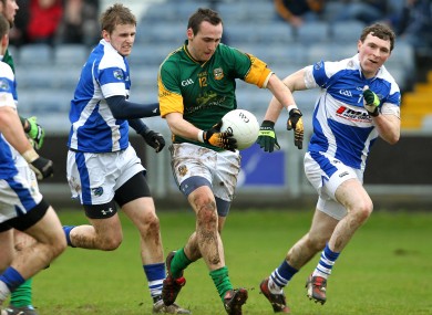 Meath's Graham Reilly will be in opposition to Laois tomorrow.
