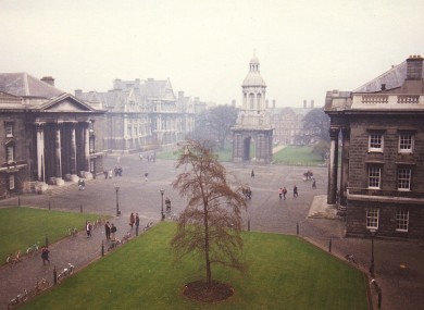 Trinity College Dublin in 1988