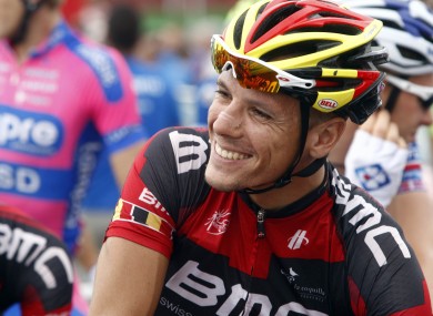 Phillipe Gilbert has plenty to smile about after today's stage win.