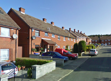 Kilbride Grove in Bray, where the fire broke out overnight.