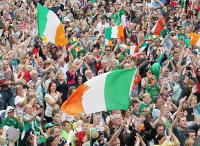 Crowds gathered in Bray for Taylor's semi-final.