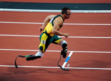 Pistorius is fresh from an impressive display at the Olympics.