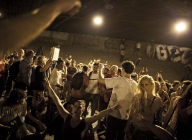 15 July: Israelis block a highway during protests against the govt's economic policies.