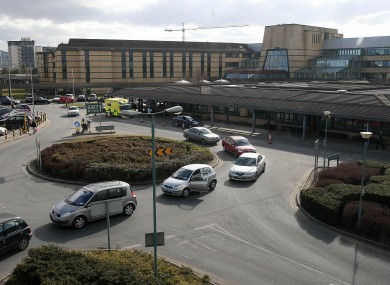 General view of Tallaght hospital in south Dublin.