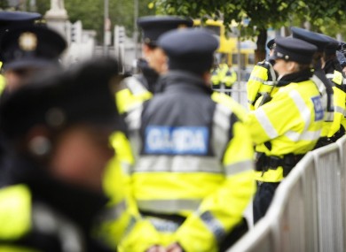 There are 800 assaults every year on members of the gardaí according to Dara Calleary.