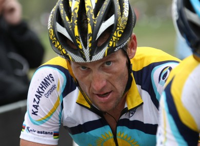 Lance Armstrong: facing a legal battle after USADA report.