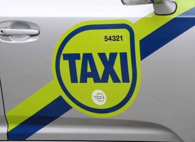 All taxis in Ireland will be obliged to carry these decals on their driver and passenger doors from January.
