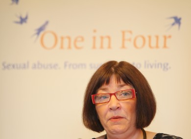 Chief Executive of One in Four Maeve Lewis at the publication of their Annual Report for 2011 in the Royal College of Physicans.