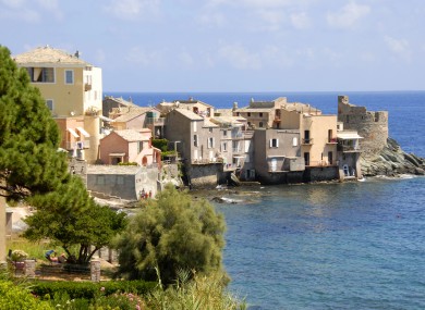 The French island of Corsica.