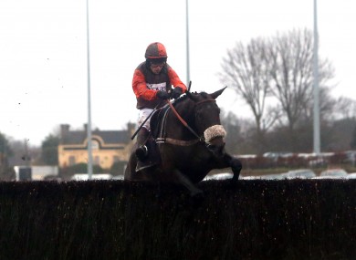 Long Run ridden by Sam Waley-Cohen on their way to winning the during the William Hill Winter Festival at Kempton Park Racecourse.
