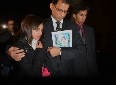 The family of Jacintha Saldanha