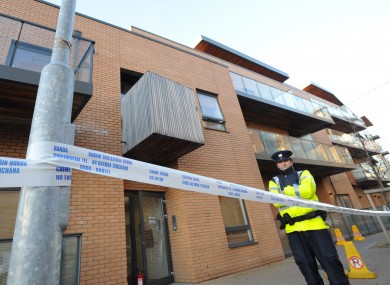 The incident occurred at about 5:30am outside the Herberton Apartments on St Anthony's Road in Rialto, Dublin 8.