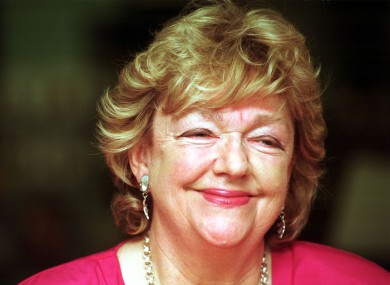 The late Maeve Binchy