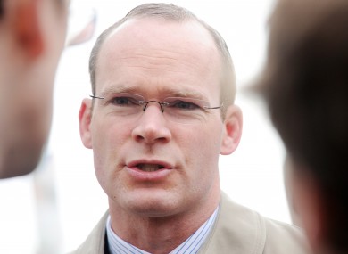 Fine Gael Minister for Agriculture Simon Coveney