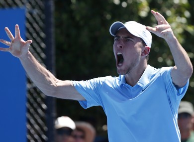 Jerzy Janowicz was a ball of emotions.