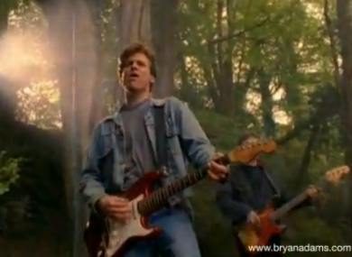 Bryan Adams: owner of the only denim jacket in Nottingham Forest