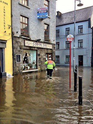 The Latin Quarter in Galway, as seen at 11:40am this morning.