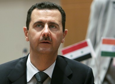File photo of Syrian President Bashar al-Assad.