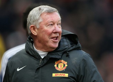 Alex Ferguson: confident.