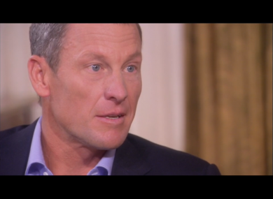 Lance Armstrong.