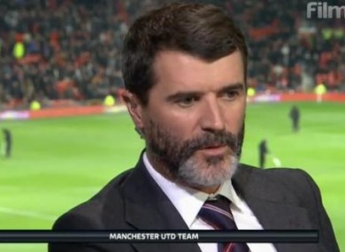 Keane in the ITV studio recently.