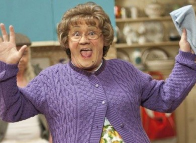 Brendan O’Carroll’s grandparents lived next door to a Mrs. Brown.